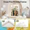 Paint By Number Framed Book & Flowers Kit for Adults with Wooden Easel – DIY Acrylic Oil Painting Canvas Set for Home Wall Decor, 8x12 Inch